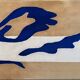 Runner rug in the style of Henri Matisse 545x75.5 cm