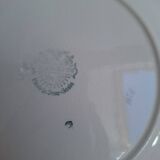 Vintage blue pink green dinner plates