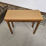 Console en bois, années 1970-1980