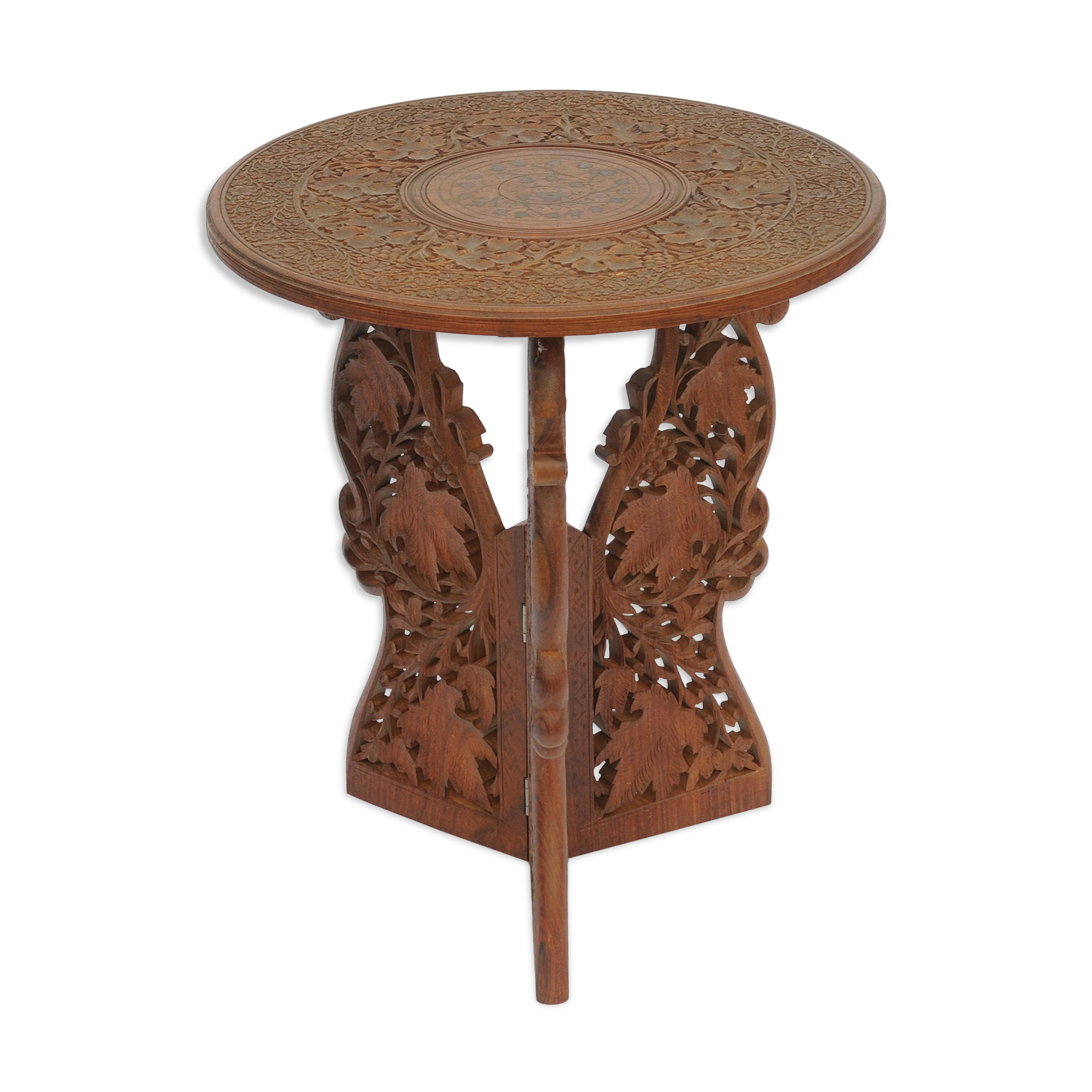 Carved wooden healing