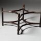 Rattan coffee table vintage