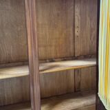 3-piece cherry wood bookcase, LXV style