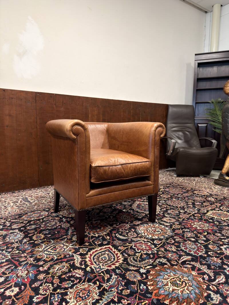 Sheep Leather Laura Ashley Armchair Set