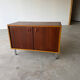 Petite enfilade / buffet double design scandinave moderniste teck