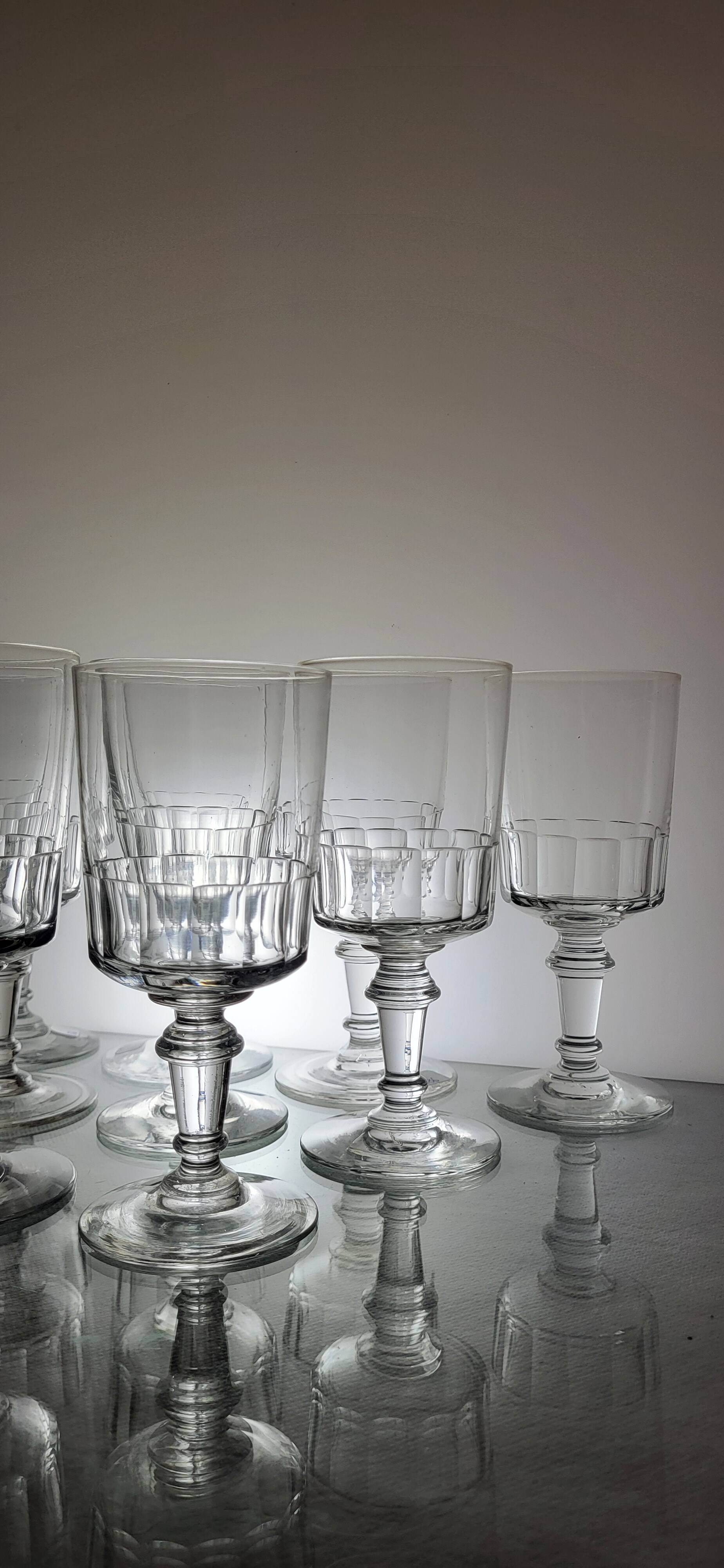 9 Mirabeau model water/wine glasses