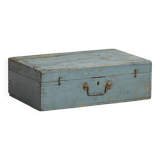 Antique light blue patinated box (c.1920)