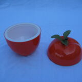 Vintage plastic apple ice bucket