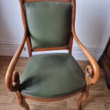 Cherry wood bookcase