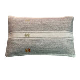 Vintage turkish handmade cushion cover , 30 x 50 cm