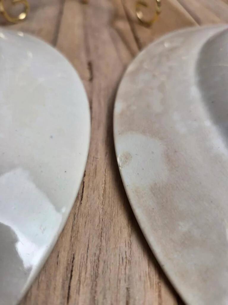 Set of 2 deep plates in Sarreguemines ironstone – Jardinière model – Various decorations