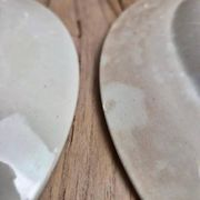 Set of 2 deep plates in Sarreguemines ironstone – Jardinière model – Various decorations