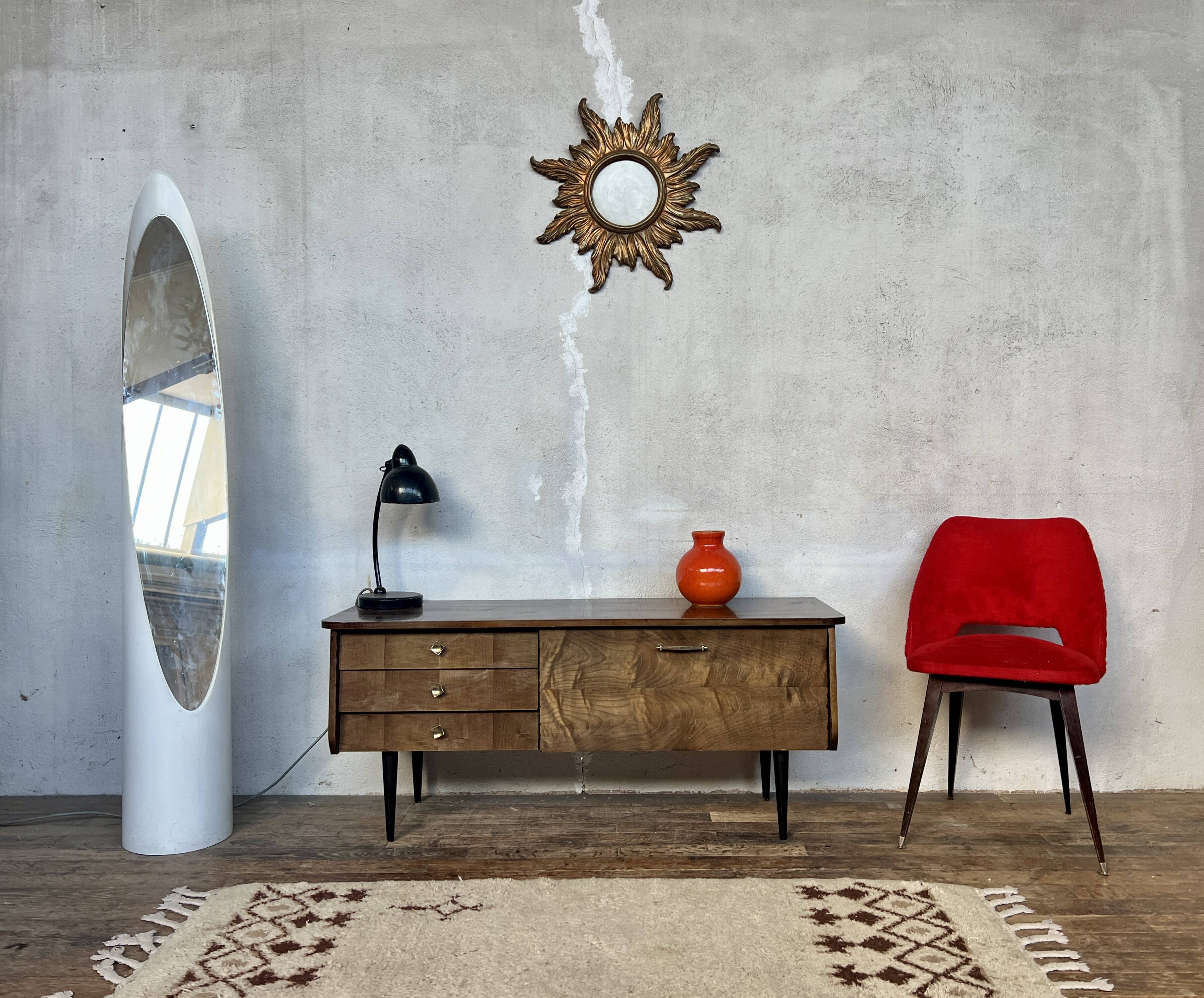 Vintage tv cabinet, scandinavian look, 1960s