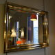 Brass mirror from the 1970's - 72cm x 86cm