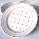 Set of 6 luneville porcelain plates