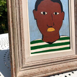 Framed painting