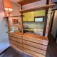 Vintage solid wood kitchen bar