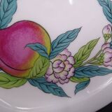 Lot of 6 porcelain bread plates from Paris décor Abondance - Perfect condition