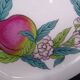Lot of 6 porcelain bread plates from Paris décor Abondance - Perfect condition