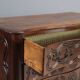 Antique baroque walnut commode, France, 18th century