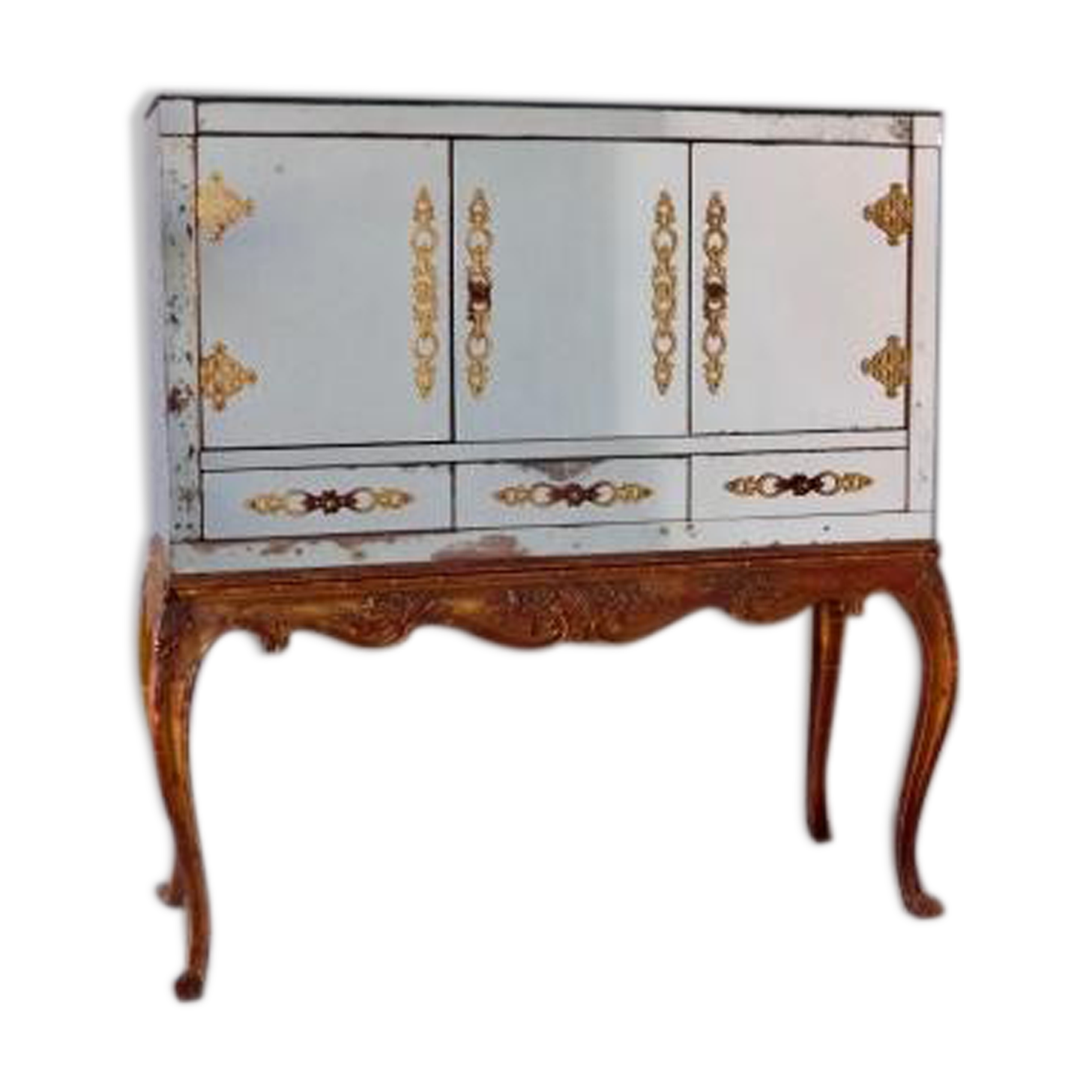 Meuble bar baroque italien