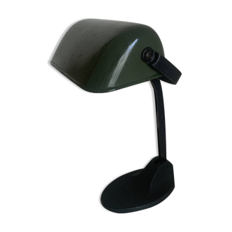 Lampe vintage 1930 Viktoria émaillée fonte Bauhaus - 40 cm