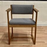 Armchair stamped "Scandinavian Design" 1950.
