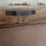 Teak mirror