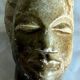 Large african sculpture in steatite stone signed lewanga – art