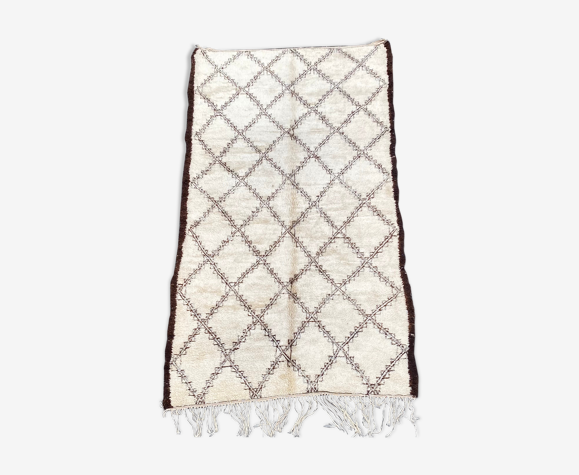 Tapis berbere Beni Ouarain ancien 215x440 cm