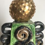 50 year old table lamp pattern with vintage wrought iron tripod tripod lizard