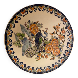 Assiette Gien décor au pain