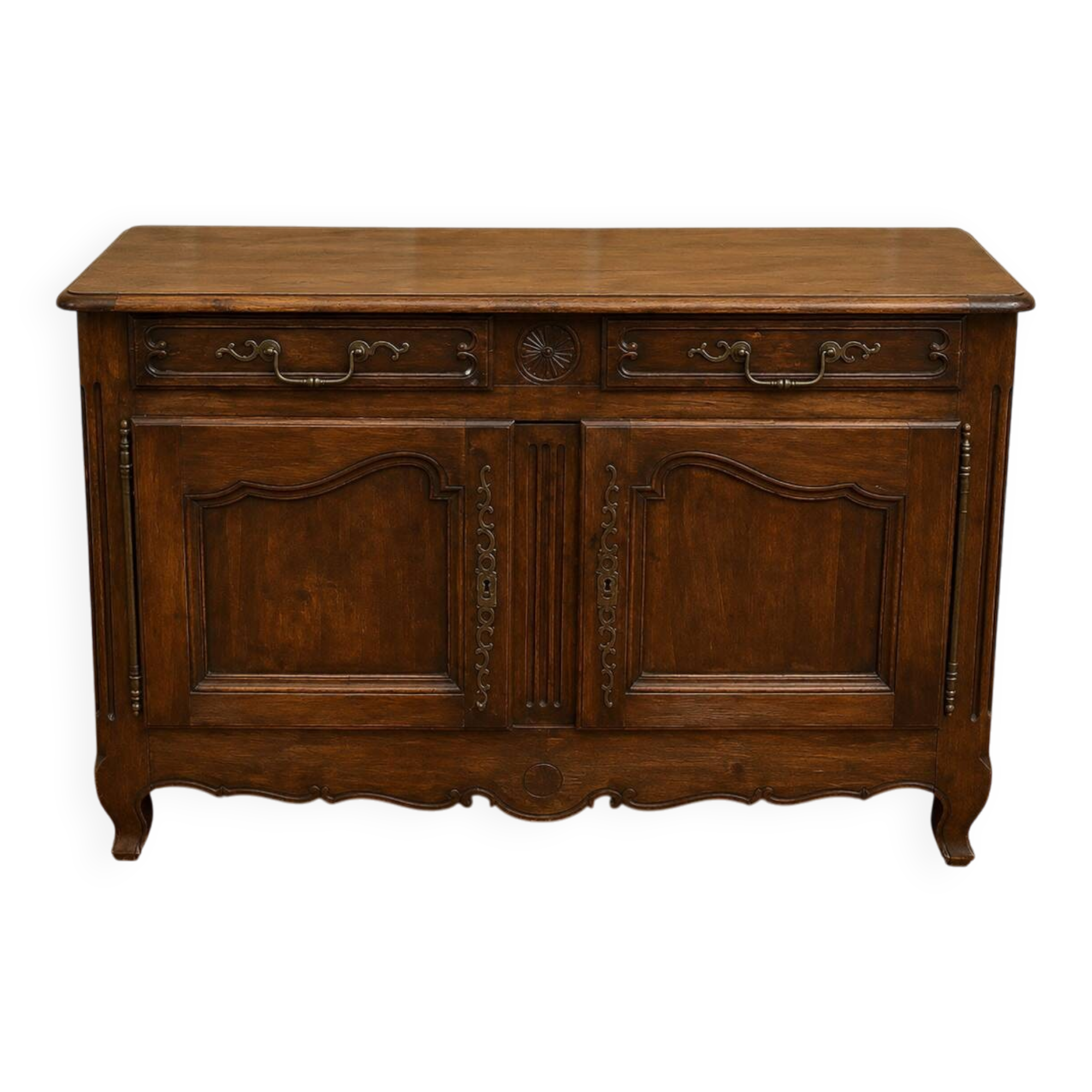 Buffet Louis XV en chêne – Époque XVIIIe siècle