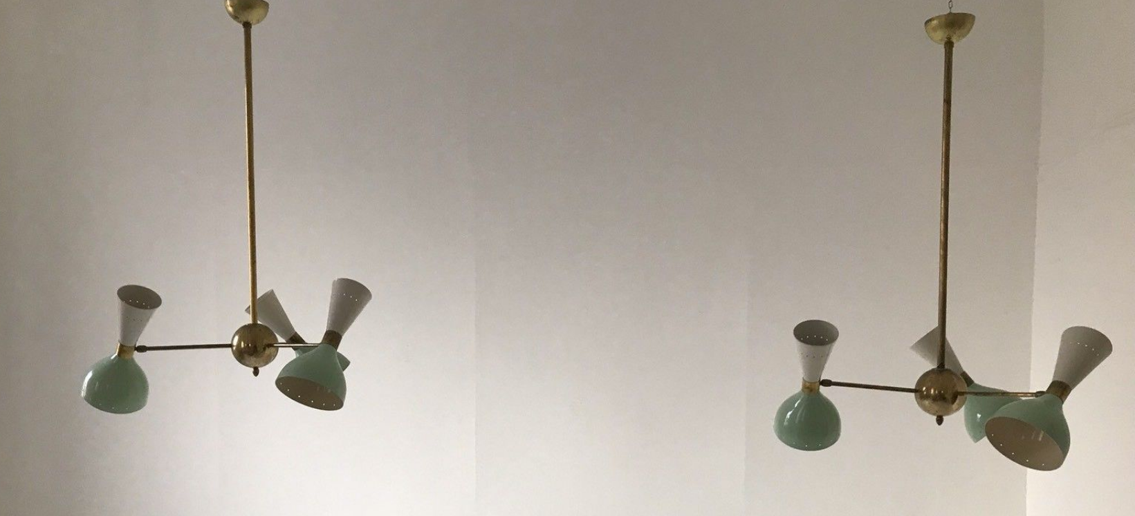 Chandelier in the style of Italian creations of the 50s