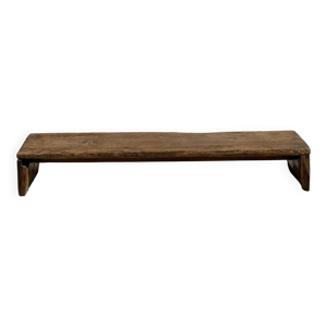Petit banc en teck ancien