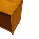 Vintage sideboard with sliding doors made in the 60s