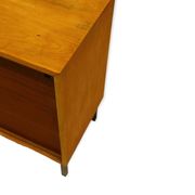 Vintage sideboard with sliding doors made in the 60s