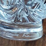 Series 10 crystal glasses Daum France model Sorcy