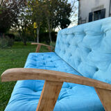 Scandinavian sofa bed touch velvet