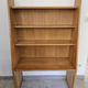 Bibus library chest wooden golden oak vintage 50s 60s 70s