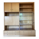 Bookcase with bar