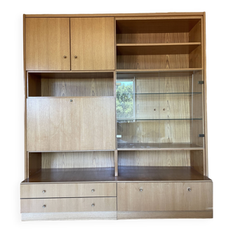 Bookcase with bar