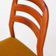 Dyrlund dining chair teakwood