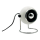 Lampe de table eyeball Targetti chrome design spatial Italie années 70
