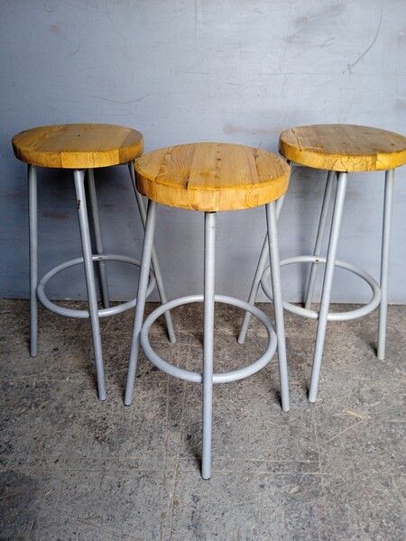 Set 3 bar top stools