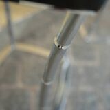 Pair of Bamboo Style Stools Attributed to Jacques Adnet: