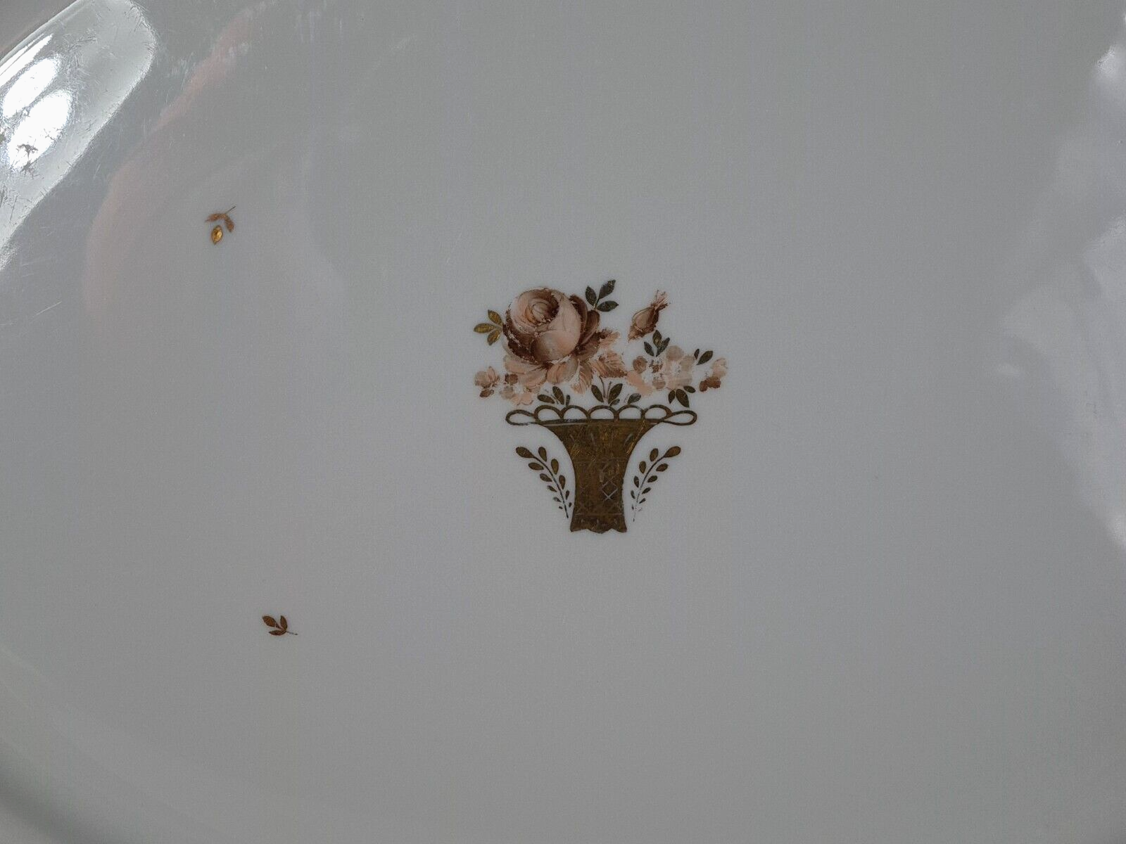 Royal Copenhagen porcelain dish circa 1920-1935 48x36 cm SB2