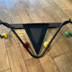 Vintage coat rack with mirror