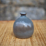 Glazed terracotta ball vase