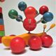 three toys wood nice snail rabbit vintage design FMF Kouvalias