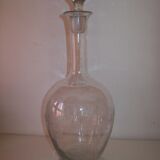 Carafe in blown glass